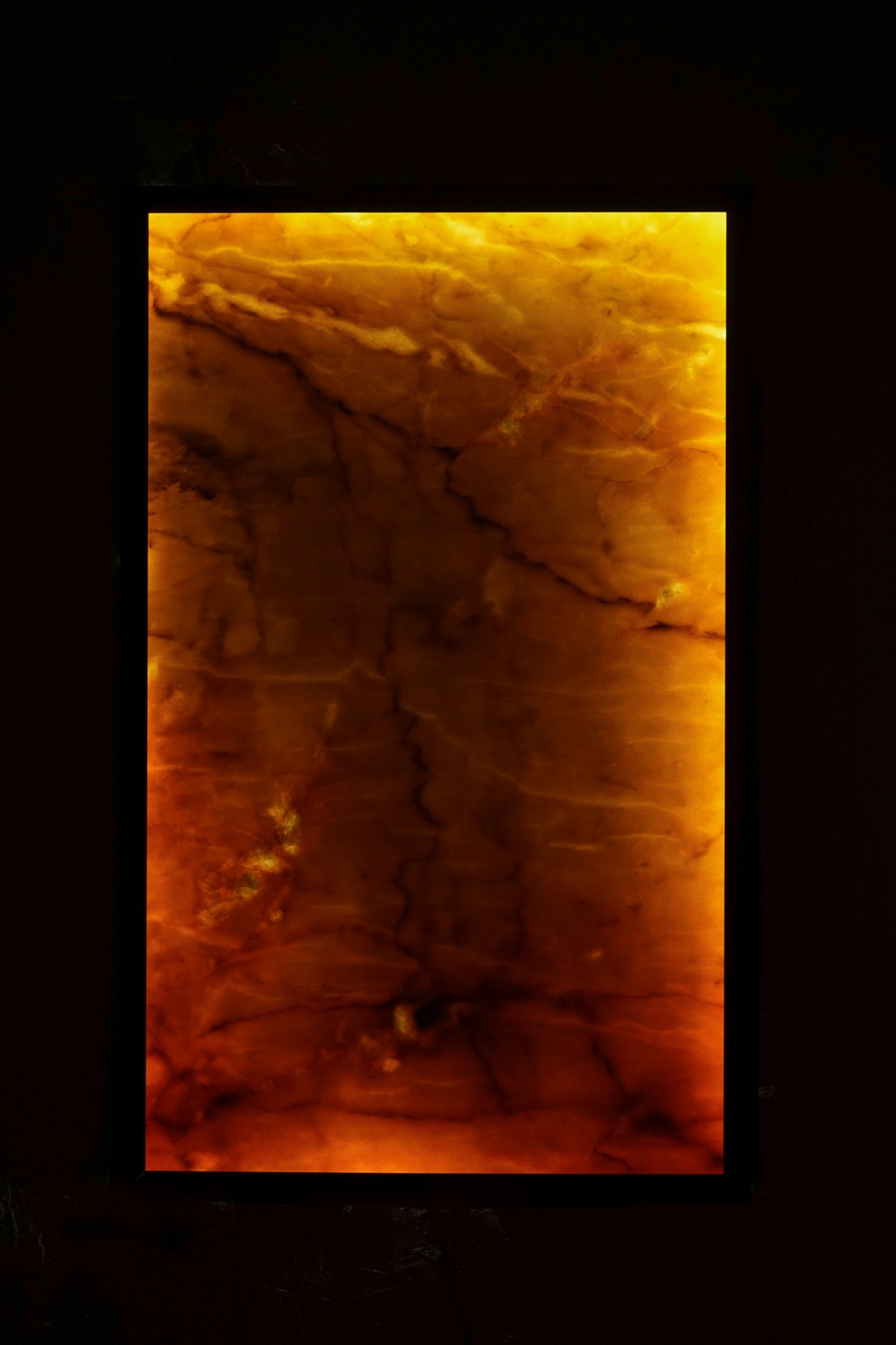 shining marble — marble slabs illuminated from within